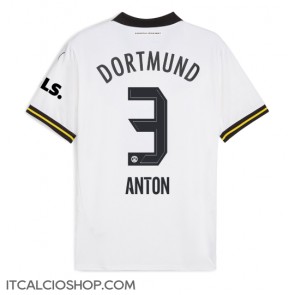 Borussia Dortmund Waldemar Anton #3 Terza Maglia 2024-25 Manica Corta